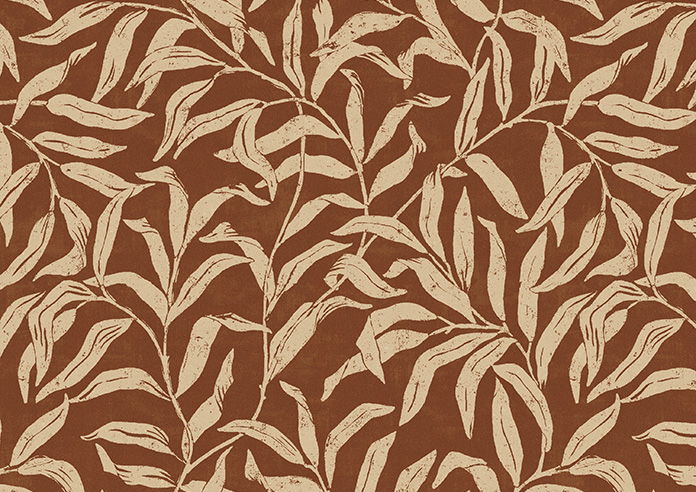 Trailing Vines, Firestalk - Twist&Fit Roman Blind - Image 7